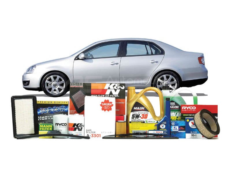 Kia Rio 2 1.2 Petrol (2011-2017 MK3) Full Service Kit With Oil, Filters & 5L Oil