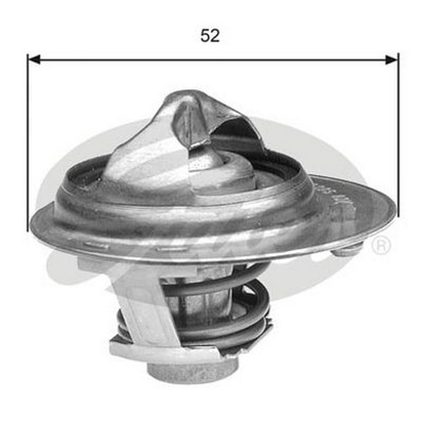 Thermostat Moteur Gates TH18188G1 - Pièce Première Monte Avec Joints Inclus | Économie De Carburant Et Performances