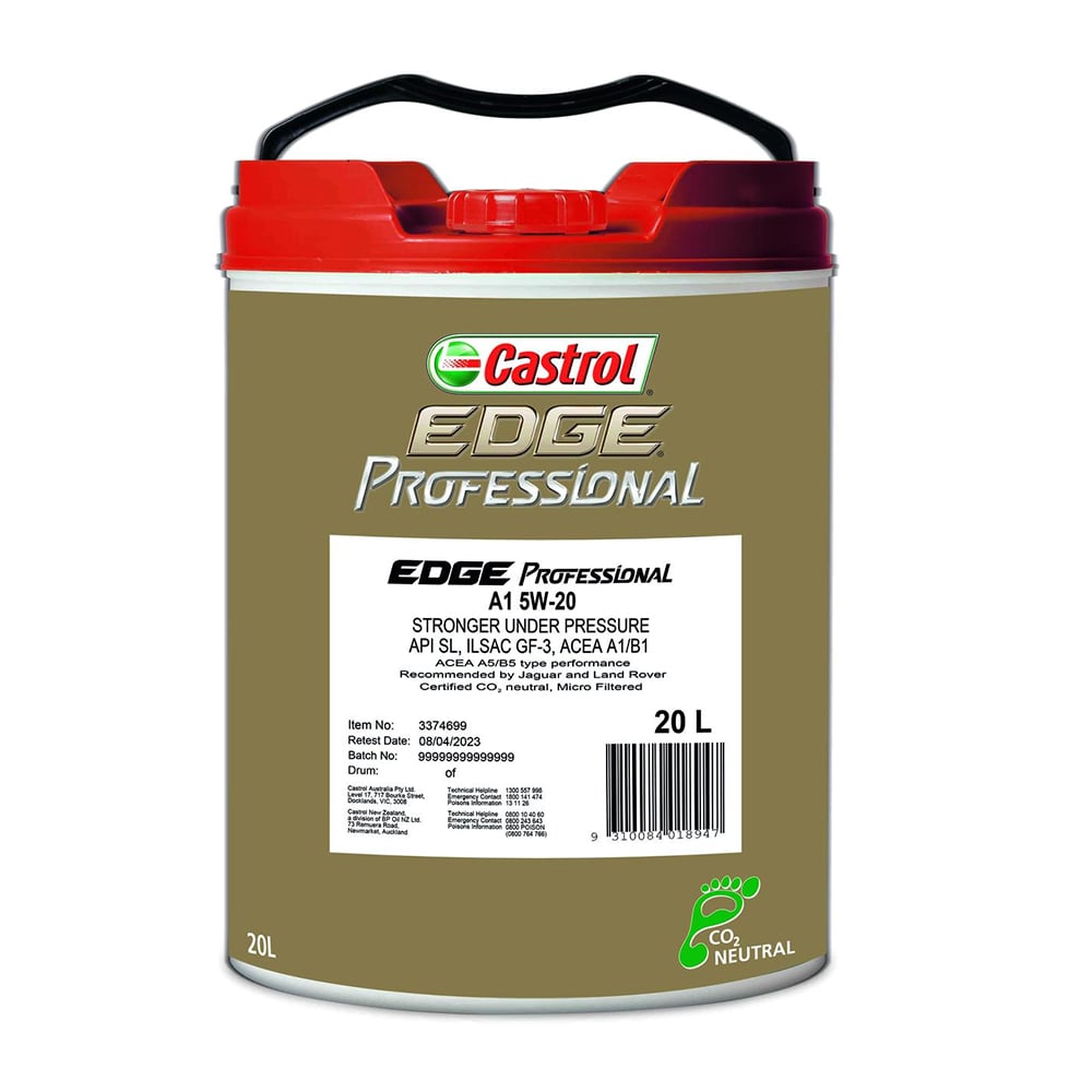 Castrol EDGE Professional E Engine Oil 0W30 20L 3423559