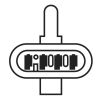 Bosch 0258005703 O2 Oxygen Lambda Sensor