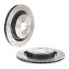 Brembo 09.B879.11 Pair Brake Disc Rotor Rear 360mm