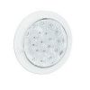 LED Autolamps 102RC LED Round Stop/Tail Lamp 12V Recessed Mount Chrome Housing 36cm