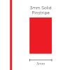 SAAS 1103 Pinstripe Solid Red 3mm x 10m