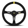 Momo MOD.08 Black Suede 350 Steering Wheel