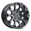 Level 8 IMPACT 15x8 5x127 -24 Offset Black Wheel