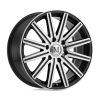 Mandrus STARK 17x7.5 6x130 +52 Offset Gun Metal Wheel
