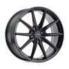 Petrol P4B 17x8 5x114.3 +40 Offset Black Wheel