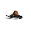 LED Autolamps 181AME LED Amber Side Marker/Indicator Lamp 12/24V with Rubber Housing
