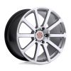 Victor Equipment ZEHN 19x11 5x130 +36 Offset Silver Wheel