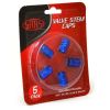 SAAS 194245 Valve Cap Blue 5pc