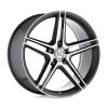 Mandrus BREMEN 20x10 5x112 +25 Offset Gun Metal Wheel