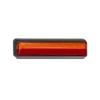 LED Autolamps 201BSTIM LED Stop/Tail/Indicator Lamp 12/24V Black Housing 40cm Wire