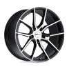 Cray SPIDER 20x9 5x120 +38 Offset Black Wheel