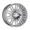 Mandrus ESTATE 21x10 5x112 +20 Offset Silver Wheel