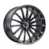 OHM PROTON 21x9 5x120 +25 Offset Black Wheel