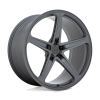 OHM AMP 22x10.5 5x120 +30 Offset Gray Wheel