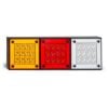 LED Autolamps 280ARWM Mini Jumbo LED Stop/Tail/Indicator/Reverse Lamp 12/24V Black Housing 40cm Lead