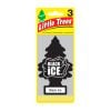 Little Trees Car Air Freshener Black Ice 3-Pack 32055