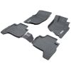 TruFit MaxTrac Full Set Black Rubber Floor Mats with Drivers Anchor Points fits Mitsubishi Pajero Sport 2015 - On