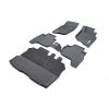 TruFit MaxTrac 3-Row Black Rubber Floor Mats with Drivers Anchor Points fits Mitsubishi Pajero Sport 2015 - On