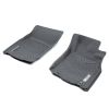 TruFit MaxTrac Front Black Rubber Floor Mats with Drivers Anchor Points fits Mitsubishi Triton MQ Series 2/MR 2017 - 2022