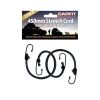 Carfit 46BC450-2 450mm Bungee Strap Steel Hooks Twin Pack