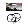 Carfit 46BC750-2 750mm Bungee Strap Steel Hooks Twin Pack
