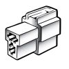 Narva 56262 2 Way Female Quick Connector Housing (10 pack)