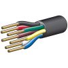 Narva 5872-30TC 5A 2.5MM 7 Core Trailer Cable (30M) Red; Green; Yelllow; White; Brown with Black sheath