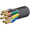 Narva 5874-30TC 15A 4MM 7 Core Trailer Cable (30M) Red; Green; Yelllow; White; Brown with Black sheath