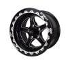 Street Pro 002 Convo Pro Drag Wheel Bead Lock Style Black 15x8.5