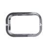 LED Autolamps 59401C Chrome Steel Rectangular Flange to suit 130 Series Rear Lamps