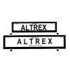 6 figure Number Plate Covers European Combination Black without Lines Altrex 6NLEP