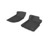 TruFit 3D Kagu Front Black Rubber Floor Mats with Drivers Anchor Points fits Mitsubishi Triton ML/MN 2006 - 2014