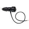 Narva 81010BL Cigarette Lighter Plug with Off/On Rocker Switch and LED Indicator