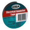 GSA Electrical Tape Black 19mm x 20m 8111BL