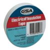 GSA Electrical Tape White 19mm x 20m 8111WH