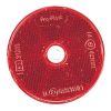 Narva 84012BL Red Retro Reflector with Central Fixing Hole