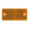 Narva 84031BL Amber Retro Reflector with Dual Fixing Holes