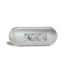 LED Autolamps 86WM LED Front End Outline Marker 12/24V 3 LEDs Stainless Steel