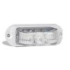 LED Autolamps 91GM Green LED Submersible Lamp 12/24V White Housing 18cm Lead