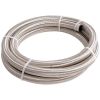 Aeroflow 100 Series Braided Stainless Rubber Lined Hose -7AN 3m AF100-07-3M