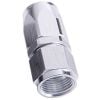 Aeroflow 100/150 Series Taper 1pc Swivel Straight Hose-End -6AN Silver AF101-06S