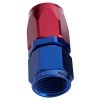 Aeroflow 100/150 Series Taper 1pc Swivel Straight Hose-End -16AN Blue/Red AF101-16