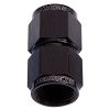 Aeroflow Straight Female Swivel Coupler -4AN Black AF131-04BLK