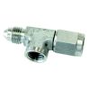 Aeroflow Straight -3AN Female to Male with 1/8in NPT Port Stainless AF140-03-SS