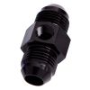 Aeroflow Straight Male to Male with 1/8in Port -4AN Black AF141-04BLK