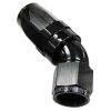 Aeroflow 150 Series Taper 1pc Full Flow Swivel 45 Hose-End -10AN Black AF152-10BLK