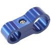 Aeroflow Stepped Billet Dual Hose Separators 7/16in 11.1mm ID & 9/16in 14.2mm ID AF156-07-09