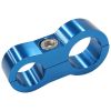 Aeroflow Stepped Billet Dual Hose Separator Blue AF156-09-12